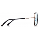 Tom Ford - Occhiali da Vista Blue Block Squadrati - Nero - Occhiali da Vista - Tom Ford Eyewear