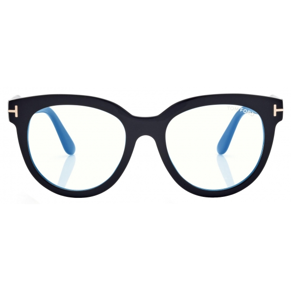 Tom Ford - Blue Block Butterfly Optical Glasses - Black - Optical Glasses - Tom Ford Eyewear
