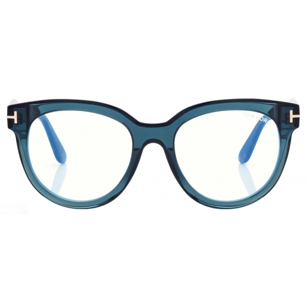 Tom Ford - Blue Block Butterfly Optical Glasses - Blue - Optical Glasses - Tom Ford Eyewear