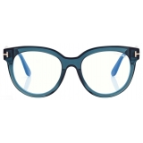 Tom Ford - Blue Block Butterfly Optical Glasses - Blue - Optical Glasses - Tom Ford Eyewear