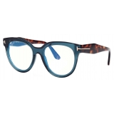 Tom Ford - Blue Block Butterfly Optical Glasses - Blue - Optical Glasses - Tom Ford Eyewear