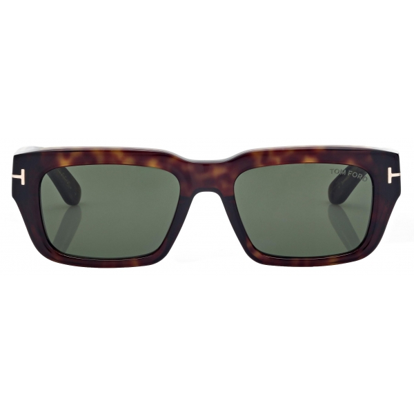 Tom Ford - Icon Rectangular Sunglasses - Rectangular Sunglasses - Dark Havana - Sunglasses - Tom Ford Eyewear