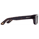 Tom Ford - Icon Rectangular Sunglasses - Rectangular Sunglasses - Dark Havana - Sunglasses - Tom Ford Eyewear