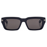 Tom Ford - Icon Rectangular Sunglasses - Rectangular Sunglasses - Black - Sunglasses - Tom Ford Eyewear