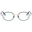 Tom Ford - Blue Block Round Optical Glasses - Black - Optical Glasses - Tom Ford Eyewear
