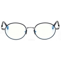 Tom Ford - Blue Block Round Optical Glasses - Grey - Optical Glasses - Tom Ford Eyewear