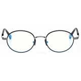 Tom Ford - Blue Block Round Optical Glasses - Grey - Optical Glasses - Tom Ford Eyewear