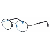 Tom Ford - Blue Block Round Optical Glasses - Grey - Optical Glasses - Tom Ford Eyewear
