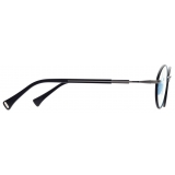 Tom Ford - Blue Block Round Optical Glasses - Grey - Optical Glasses - Tom Ford Eyewear