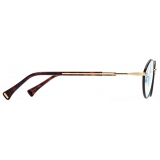 Tom Ford - Occhiali da Vista Blue Block Rotondi - Havana Rosso - Occhiali da Vista - Tom Ford Eyewear