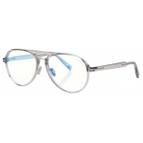 Tom Ford - Blue Block Pilot Optical Glasses - Grey - Optical Glasses - Tom Ford Eyewear