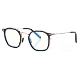Tom Ford - Blue Block Round Optical Glasses - Black - Optical Glasses - Tom Ford Eyewear