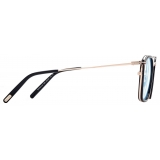 Tom Ford - Blue Block Round Optical Glasses - Black - Optical Glasses - Tom Ford Eyewear