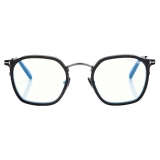 Tom Ford - Occhiali da Vista Blue Block Rotondi - Grigio - Occhiali da Vista - Tom Ford Eyewear