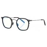 Tom Ford - Occhiali da Vista Blue Block Rotondi - Grigio - Occhiali da Vista - Tom Ford Eyewear