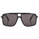 Tom Ford - Kemp Sunglasses - Navigator Sunglasses - Black - Sunglasses - Tom Ford Eyewear