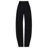 The Attico - Pantaloni Plissettati Nero - The Attico Exclusive Luxury Collection