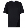 The Attico - Black T-Shirt - The Attico Exclusive Luxury Collection