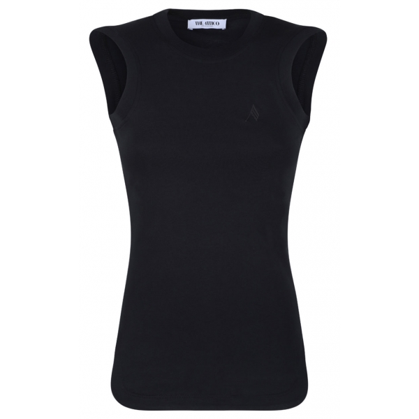 The Attico - Black Reese Tank Top - The Attico Exclusive Luxury Collection