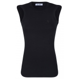 The Attico - Canotta Reese Nera - The Attico Exclusive Luxury Collection