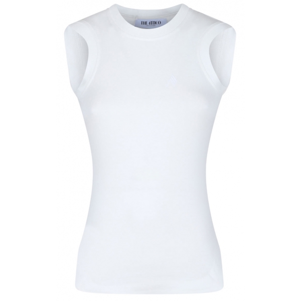 The Attico - White Reese Tank Top - The Attico Exclusive Luxury Collection