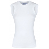 The Attico - White Reese Tank Top - The Attico Exclusive Luxury Collection