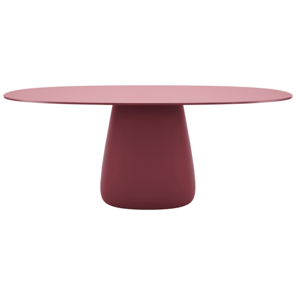 Qeeboo - Cobble Table Top 190 cm HPL - Indian Red - Qeeboo Table by Elisa Giovannoni - Furnishing - Home