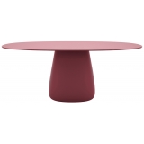 Qeeboo - Cobble Table Top 190 cm HPL - Indian Red - Qeeboo Table by Elisa Giovannoni - Furnishing - Home