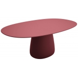 Qeeboo - Cobble Table Top 190 cm HPL - Indian Red - Qeeboo Table by Elisa Giovannoni - Furnishing - Home