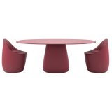 Qeeboo - Cobble Table Top 190 cm HPL - Indian Red - Qeeboo Table by Elisa Giovannoni - Furnishing - Home
