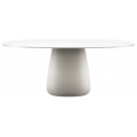 Qeeboo - Cobble Table Top 190 cm HPL - Warm White - Qeeboo Table by Elisa Giovannoni - Furnishing - Home