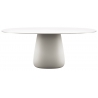 Qeeboo - Cobble Table Top 190 cm HPL - Warm White - Qeeboo Table by Elisa Giovannoni - Furnishing - Home