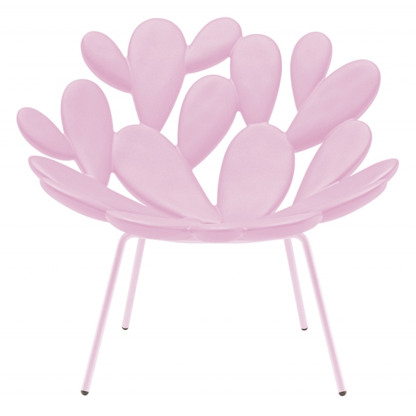 Qeeboo - Filicudi Armchair Colored - Pink - Sedia Qeeboo by Marcantonio - Arredo - Casa