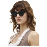 Alexander McQueen - Women's Spike Sunglasses - Black Smoke - Alexander McQueen Eyewear
