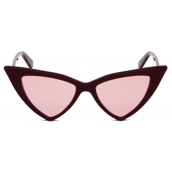 Alexander McQueen - Women's Spike Sunglasses - Burgundy Pink - Alexander McQueen Eyewear