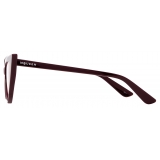 Alexander McQueen - Women's Spike Sunglasses - Burgundy Pink - Alexander McQueen Eyewear