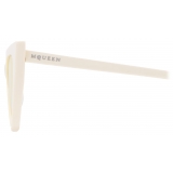 Alexander McQueen - Women's Spike Sunglasses - Ivory Yellow - Alexander McQueen Eyewear
