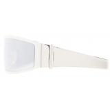 Alexander McQueen - Y2k Metal Sunglasses - Light Silver - Alexander McQueen Eyewear