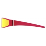 Alexander McQueen - Y2k Sunglasses - Red Orange - Alexander McQueen Eyewear