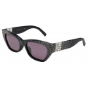 Givenchy - 4G Sunglasses in Acetate with Crystals - Black - Sunglasses - Givenchy Eyewear