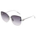 Givenchy - 4G Pearl Sunglasses in Metal with Crystals - Black Silver - Sunglasses - Givenchy Eyewear