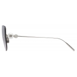 Givenchy - 4G Pearl Sunglasses in Metal with Crystals - Black Silver - Sunglasses - Givenchy Eyewear