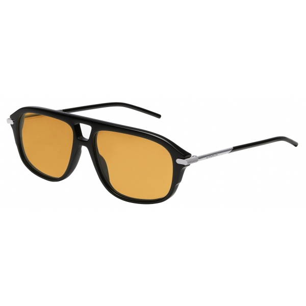 Givenchy - GV One Sunglasses in Acetate and Metal - Black Yellow - Sunglasses - Givenchy Eyewear