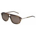 Givenchy - GV One Sunglasses in Acetate and Metal - Brown - Sunglasses - Givenchy Eyewear