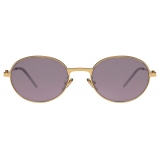 Givenchy - GV Speed Unisex Sunglasses in Metal - Black Golden - Sunglasses - Givenchy Eyewear