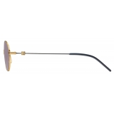 Givenchy - GV Speed Unisex Sunglasses in Metal - Black Golden - Sunglasses - Givenchy Eyewear
