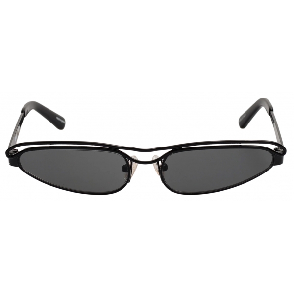 The Attico - Norma Cat Eye Sunglasses in Black - Sunglasses - Official - The Attico Eyewear by Linda Farrow