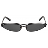 The Attico - Norma Cat Eye Sunglasses in Black - Sunglasses - Official - The Attico Eyewear by Linda Farrow