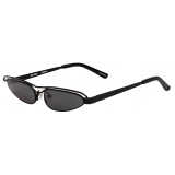 The Attico - Norma Cat Eye Sunglasses in Black - Sunglasses - Official - The Attico Eyewear by Linda Farrow