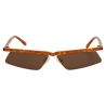 The Attico - Norma Cat Eye Sunglasses in Yellow Gold - Official - The Attico Eyewear by Linda Farrow